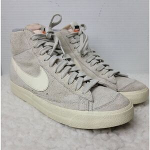 Vtg Nike Blazer Mid 77 Premium Mens Size 8.5 Medium Gray High Top Sneaker Shoes